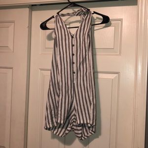 Stripped romper